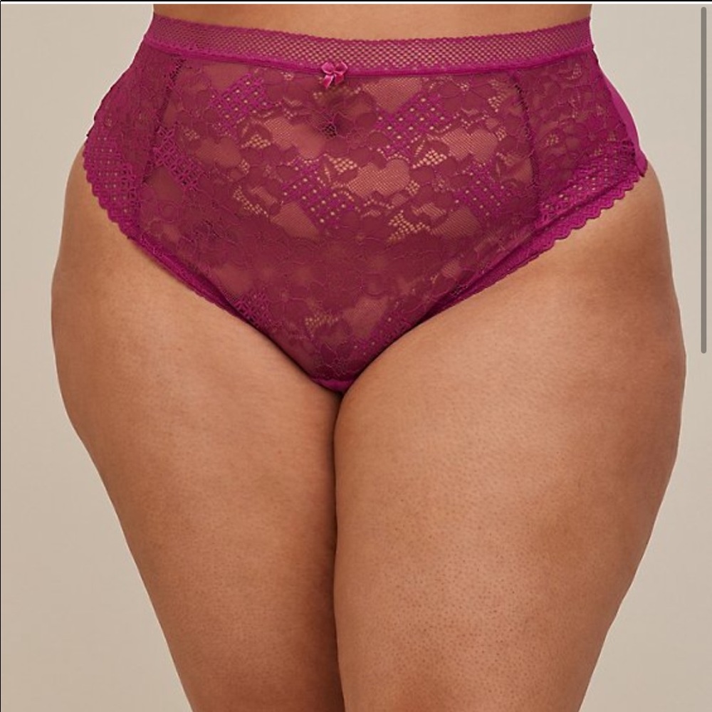 TORRID HIGH WAIST Thong Cut out panty